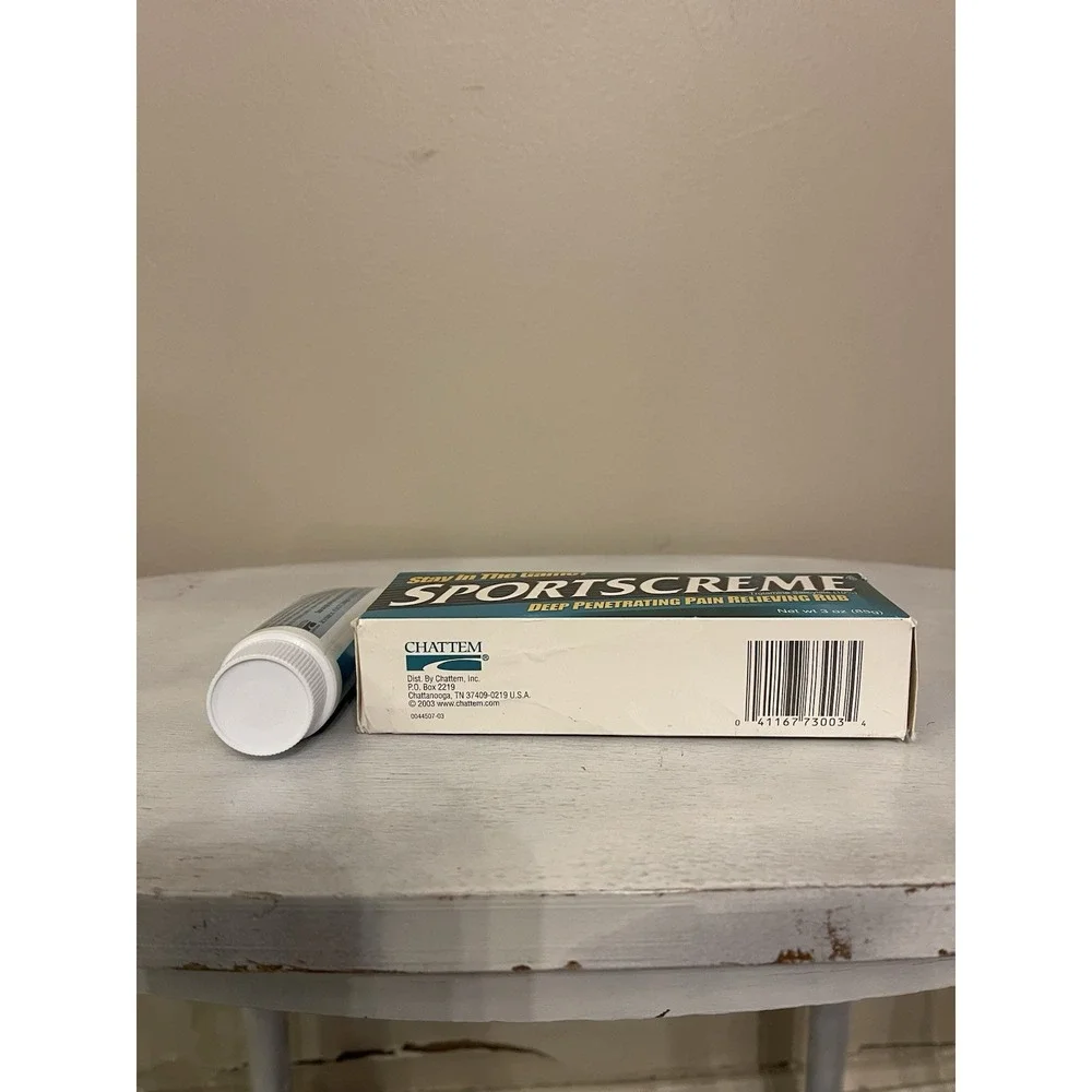 Sportscreme Deep Penetrating Pain Relieving Rub 1 Tube 3‎ Oz 85g. New *READ*